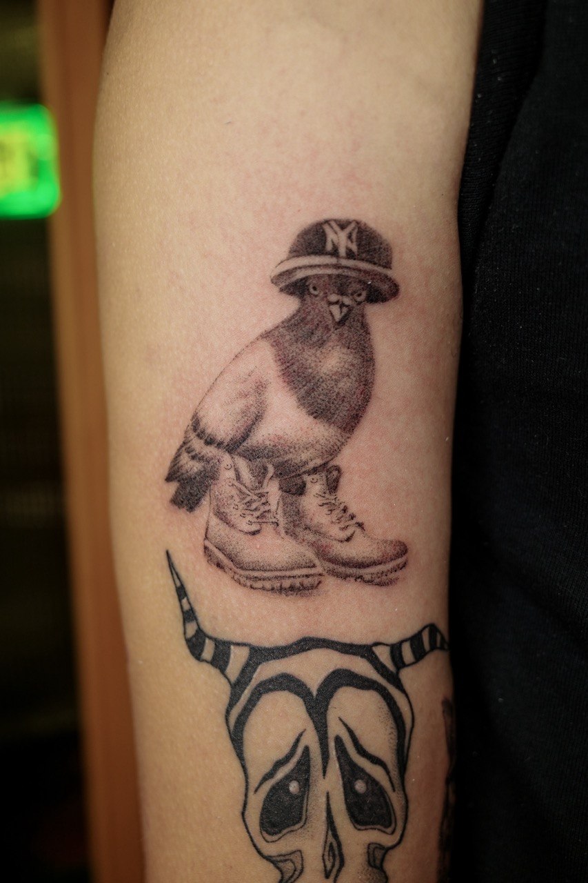 Tattoo work by Lauren at Unscripted Ink NYC — Black & Grey · Pop Culture · Cult References — portfolio image 2