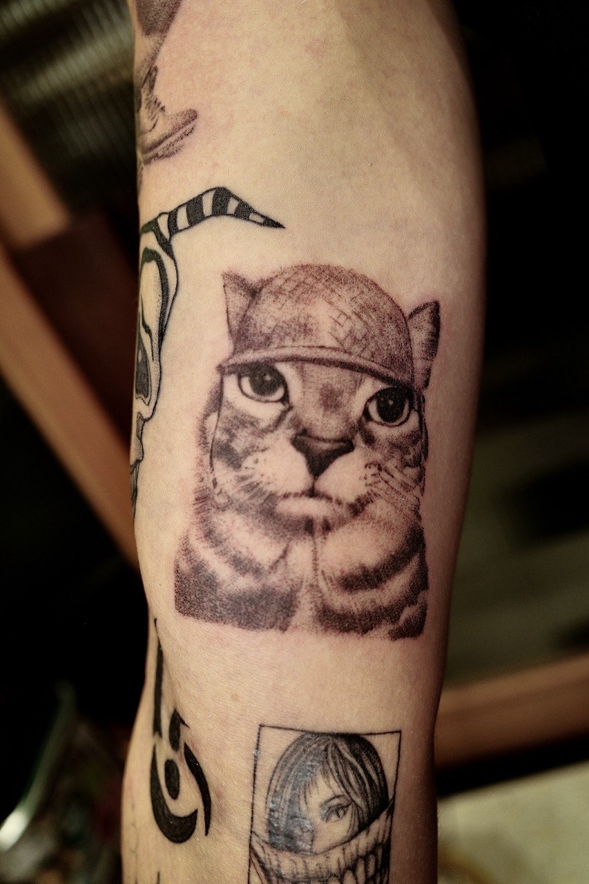 Tattoo work by Lauren at Unscripted Ink NYC — Black & Grey · Pop Culture · Cult References — portfolio image 6