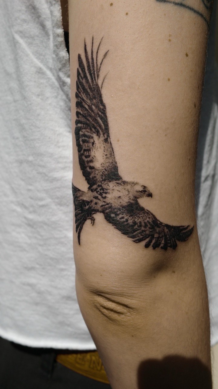Tattoo work by Lauren at Unscripted Ink NYC — Black & Grey · Pop Culture · Cult References — portfolio image 5