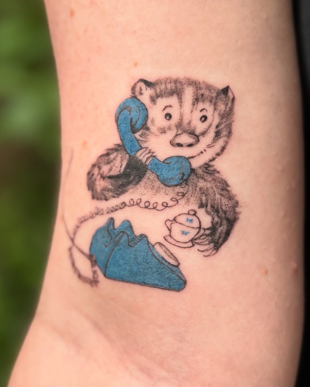 Tattoo work by Lauren at Unscripted Ink NYC — Black & Grey · Pop Culture · Cult References — portfolio image 3