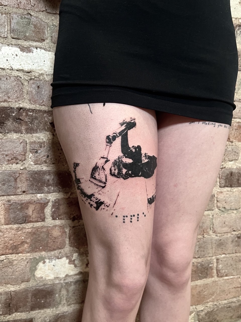 Tattoo work by Trey at Unscripted Ink NYC — Blackwork · Neo-Tribal · Traditional — portfolio image 11