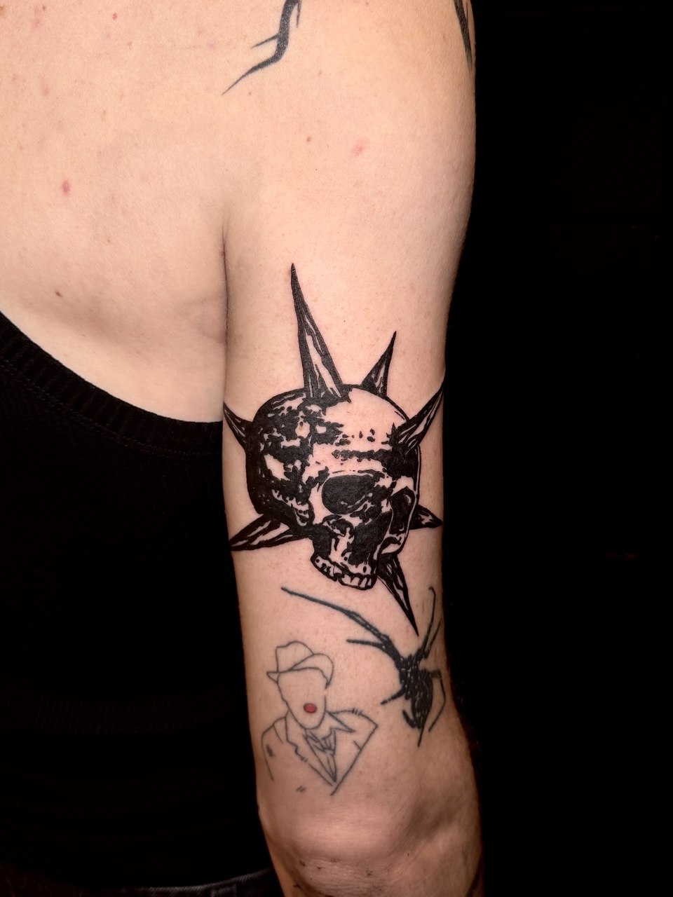 Tattoo work by Trey at Unscripted Ink NYC — Blackwork · Neo-Tribal · Traditional — portfolio image 4