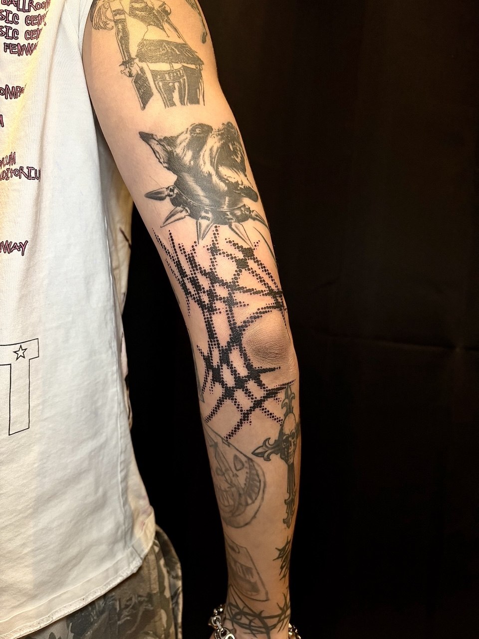 Tattoo work by Trey at Unscripted Ink NYC — Blackwork · Neo-Tribal · Traditional — portfolio image 7