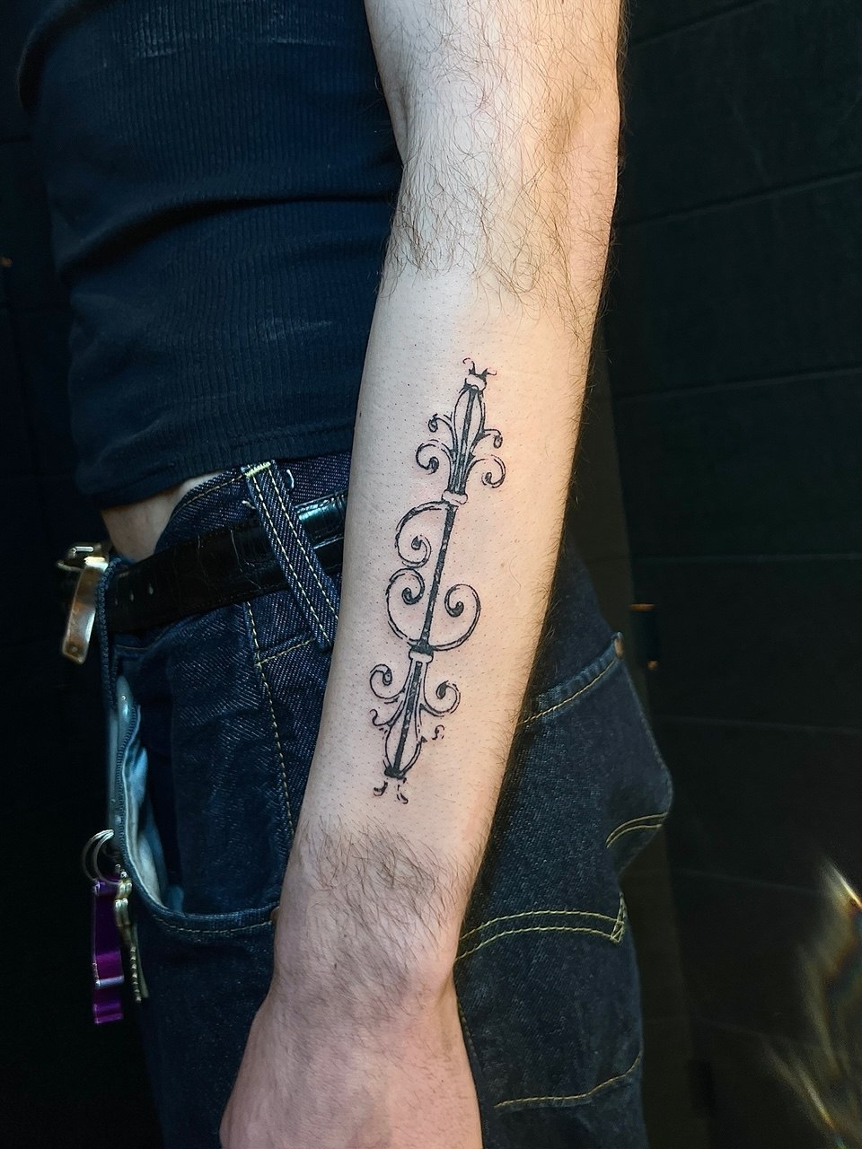 Tattoo work by Trey at Unscripted Ink NYC — Blackwork · Neo-Tribal · Traditional — portfolio image 10