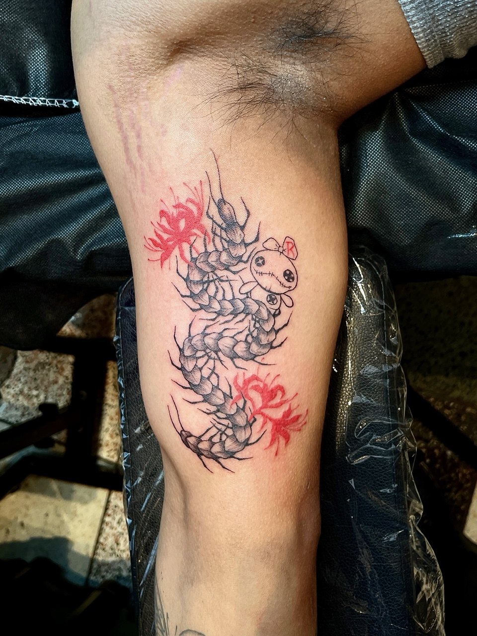 Tattoo work by Trey at Unscripted Ink NYC — Blackwork · Neo-Tribal · Traditional — portfolio image 8