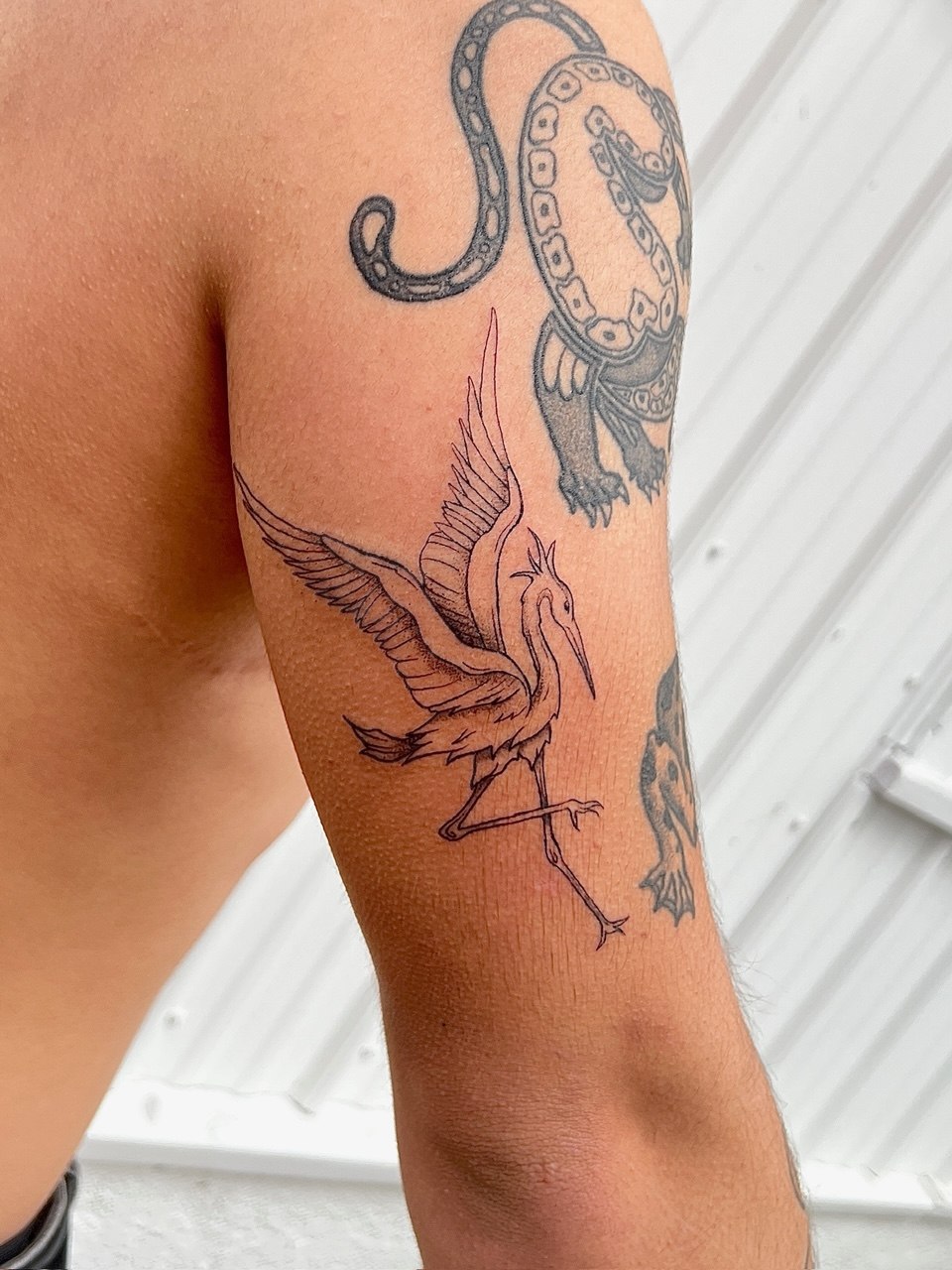 Tattoo work by Trey at Unscripted Ink NYC — Blackwork · Neo-Tribal · Traditional — portfolio image 9
