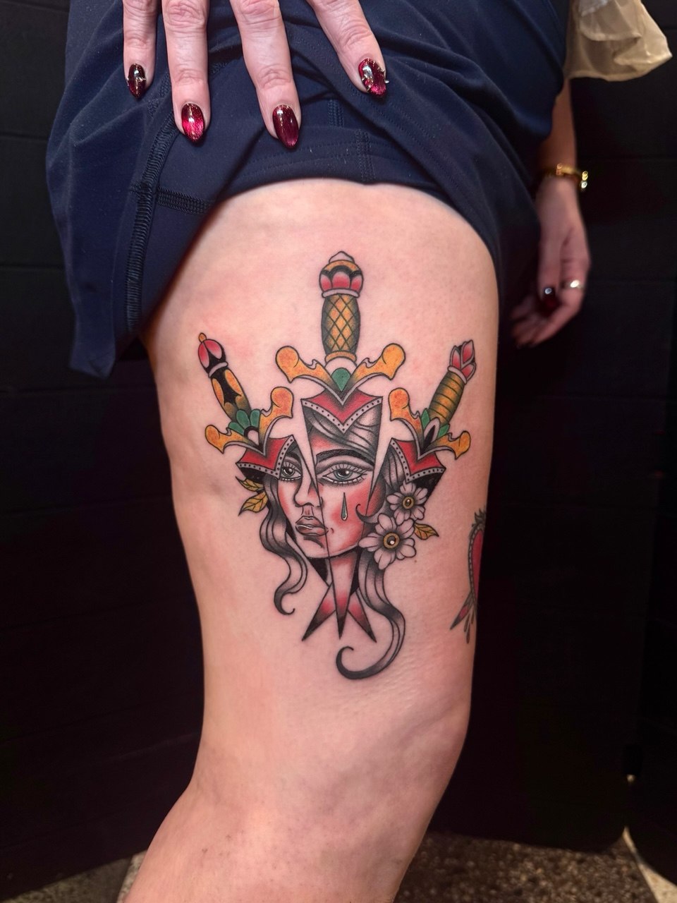 Tattoo work by Trey at Unscripted Ink NYC — Blackwork · Neo-Tribal · Traditional — portfolio image 4