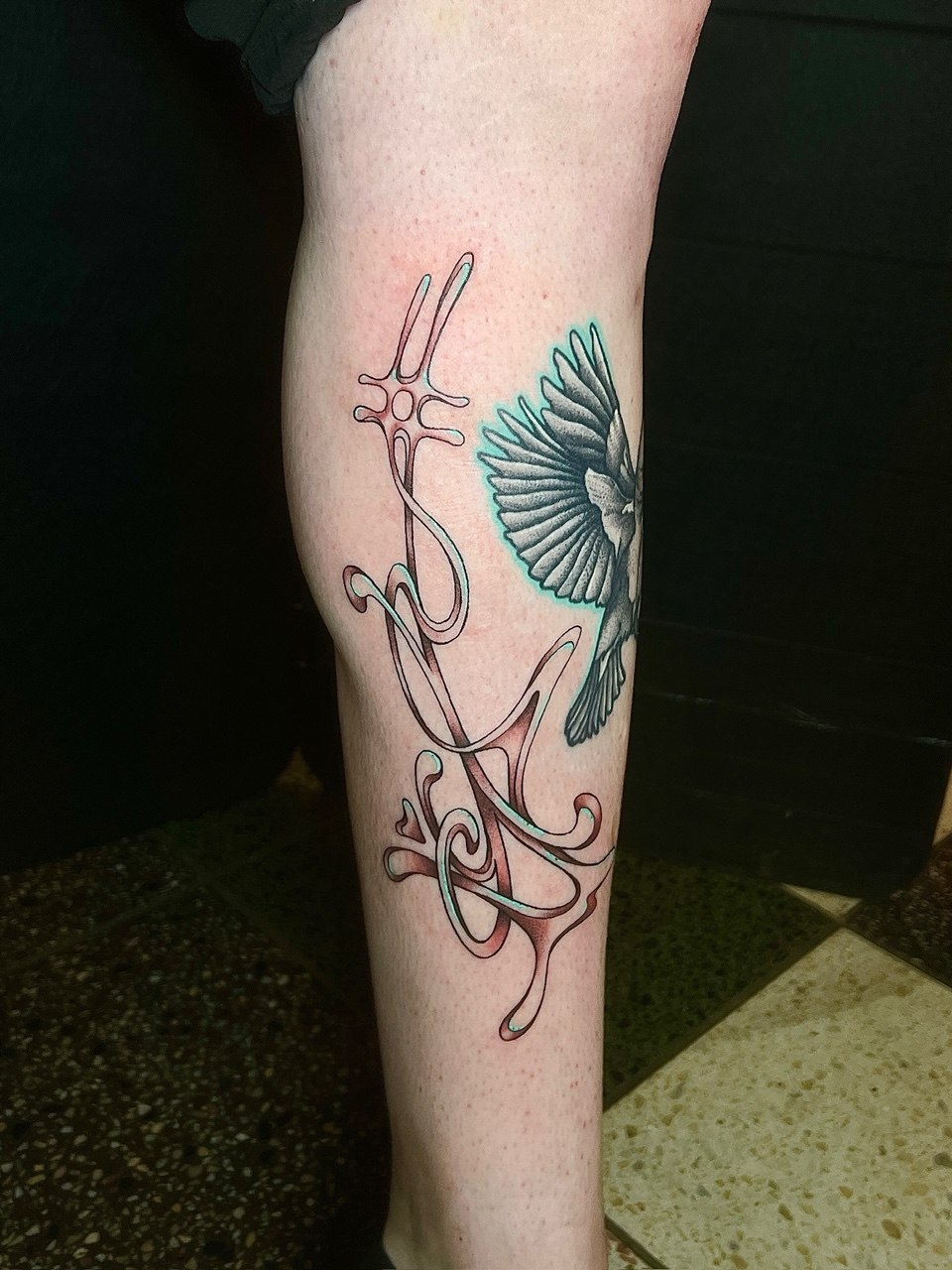 Tattoo work by Trey at Unscripted Ink NYC — Blackwork · Neo-Tribal · Traditional — portfolio image 7